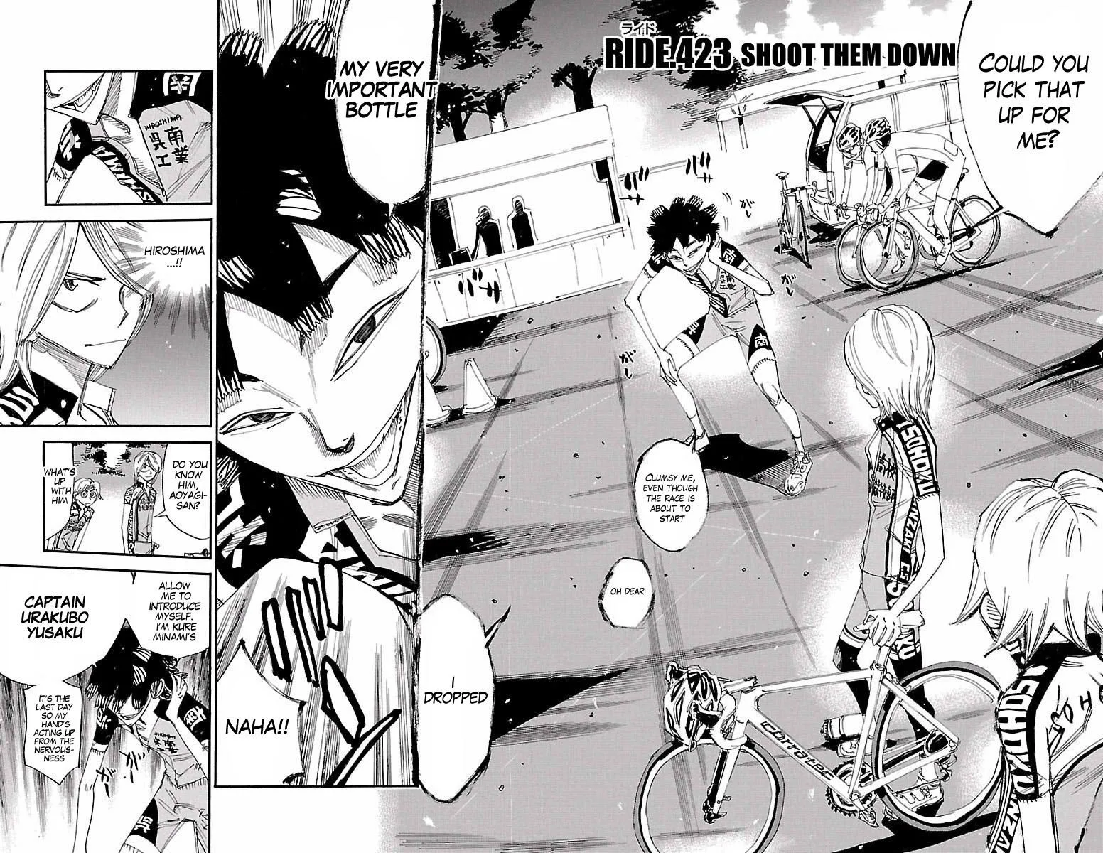 Yowamushi Pedal Chapter 423 page 4