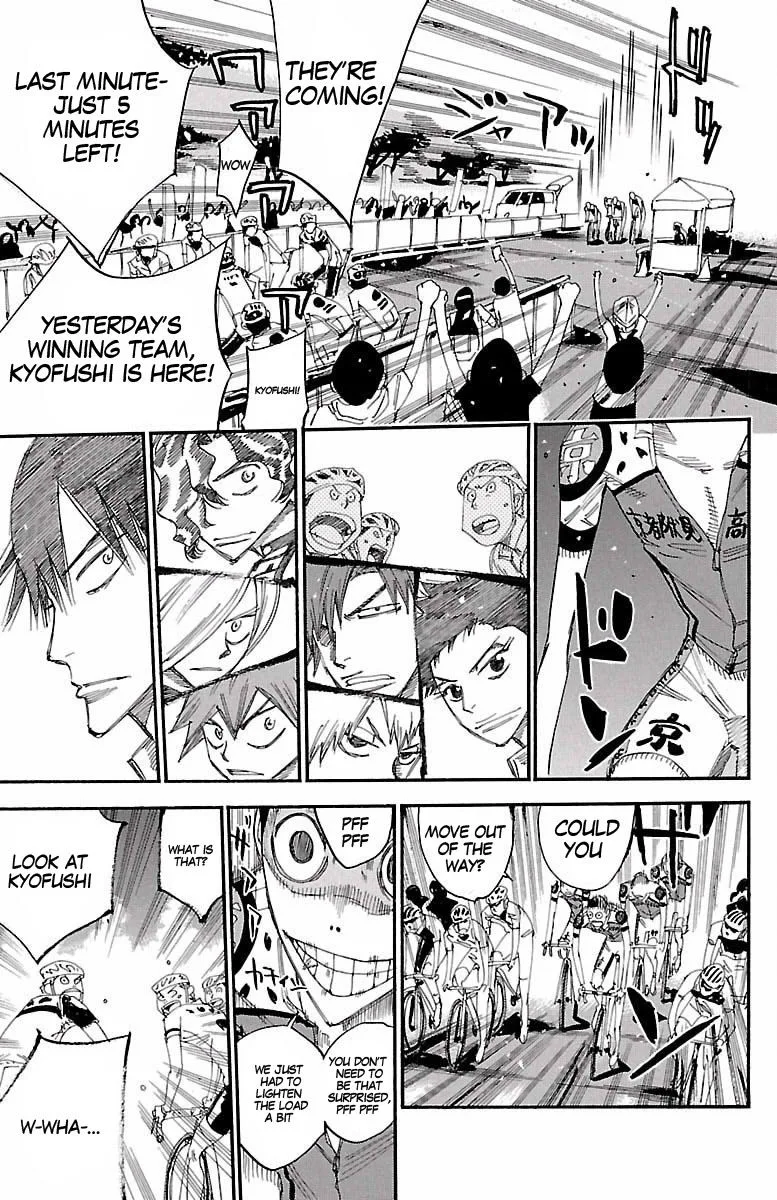 Yowamushi Pedal Chapter 424 page 15