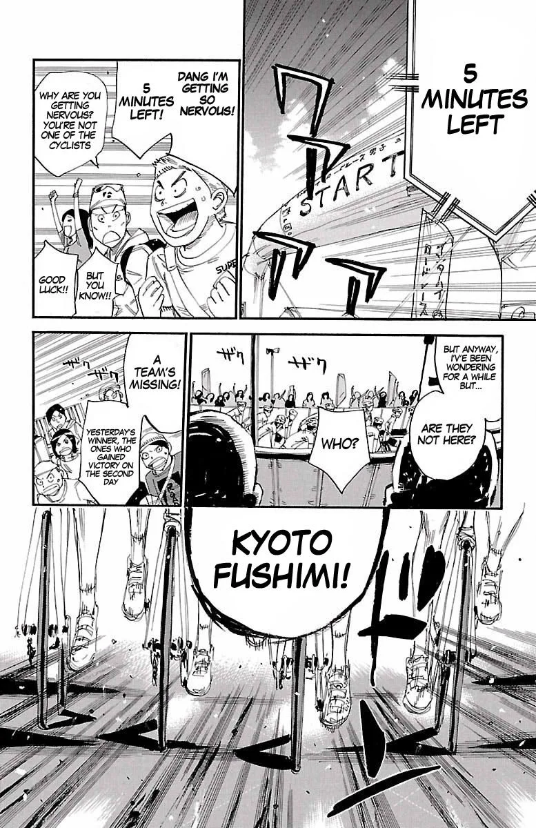 Yowamushi Pedal Chapter 424 page 14