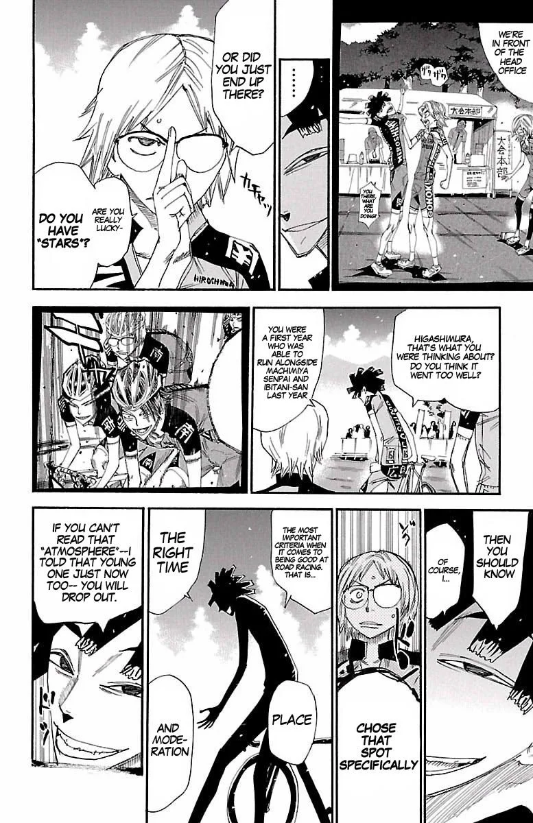 Yowamushi Pedal Chapter 424 page 2