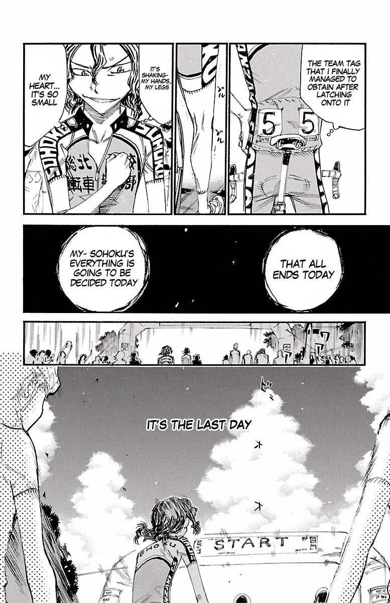 Yowamushi Pedal Chapter 424 page 9