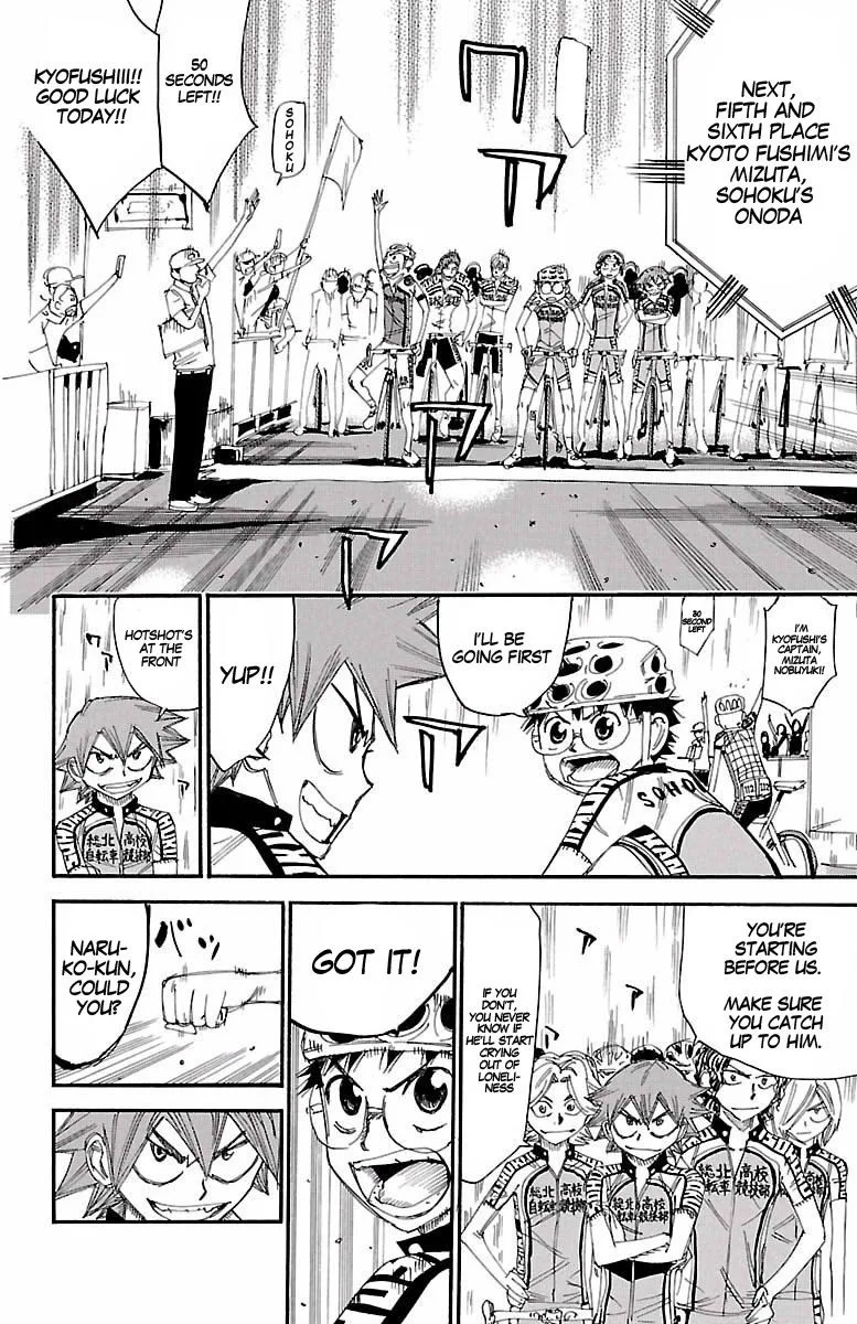 Yowamushi Pedal Chapter 425 page 8