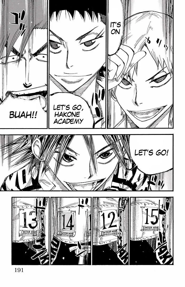 Yowamushi Pedal Chapter 425 page 13