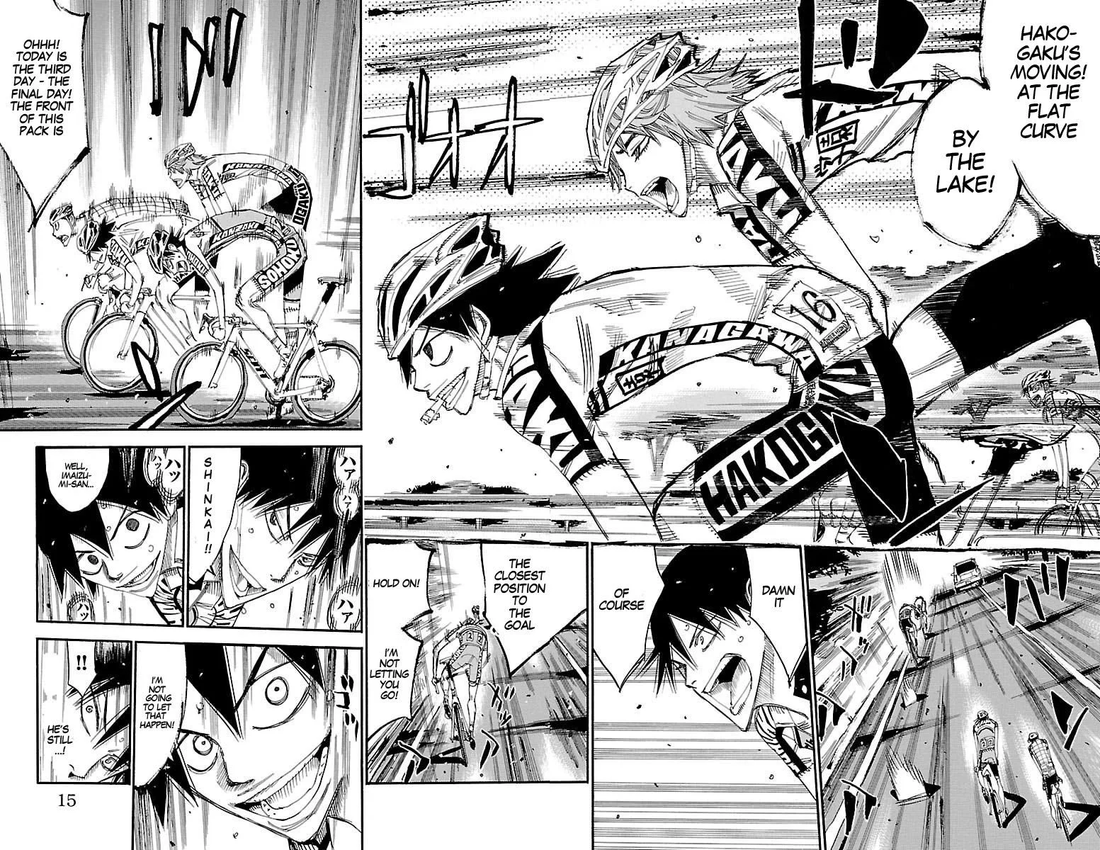 Yowamushi Pedal Chapter 426 page 8