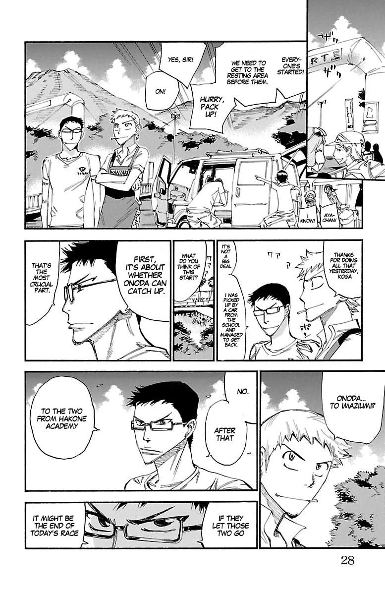 Yowamushi Pedal Chapter 427 page 3