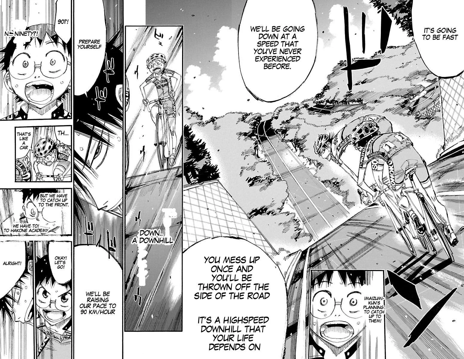 Yowamushi Pedal Chapter 427 page 10