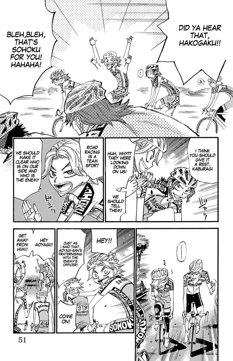 Yowamushi Pedal Chapter 428 page 6