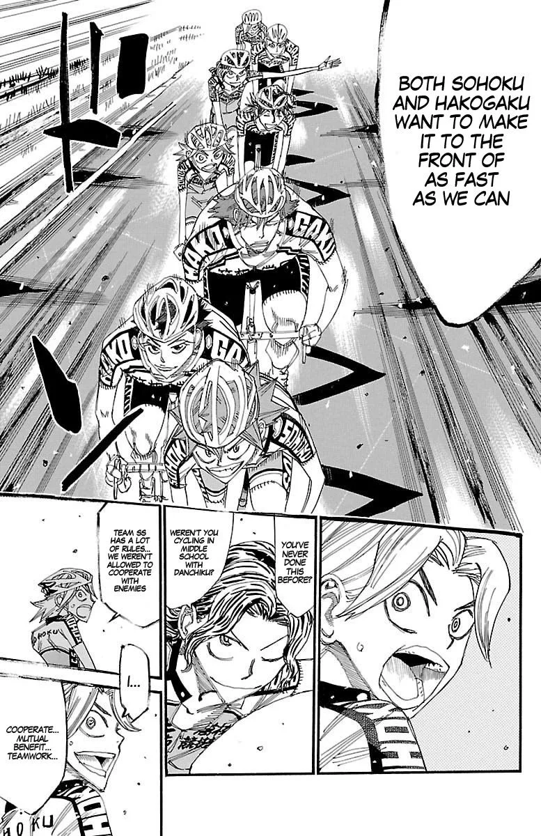 Yowamushi Pedal Chapter 428 page 10