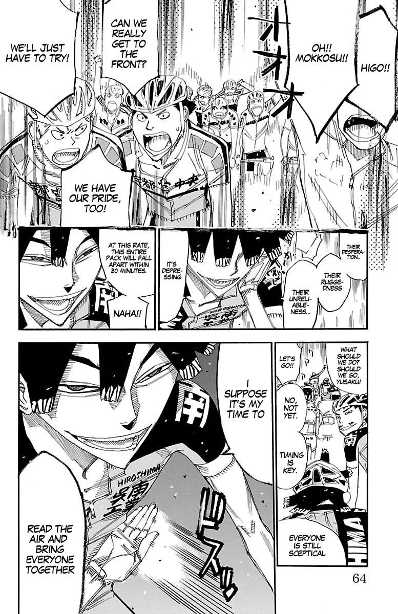 Yowamushi Pedal Chapter 428 page 18