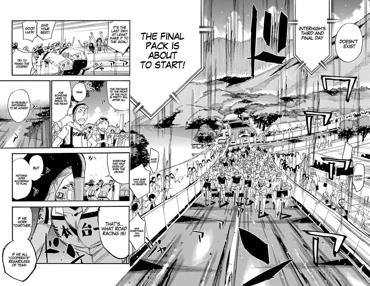 Yowamushi Pedal Chapter 428 page 15