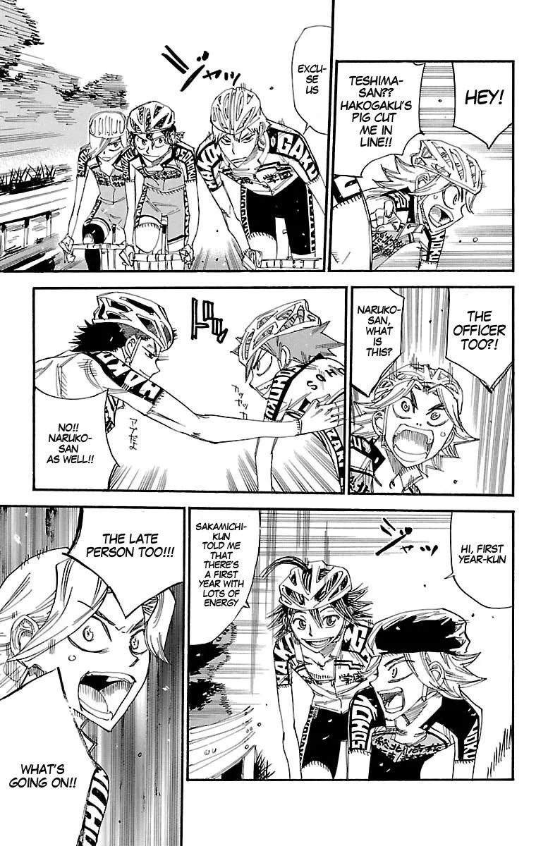 Yowamushi Pedal Chapter 428 page 8