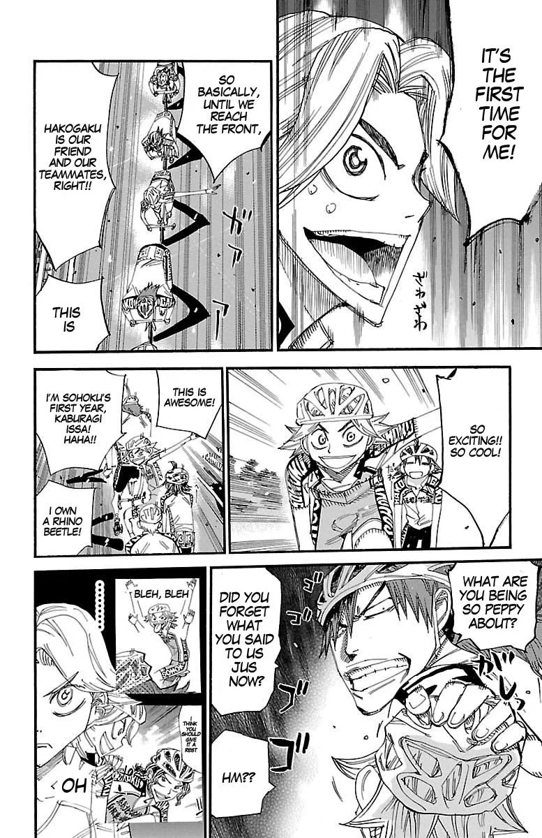 Yowamushi Pedal Chapter 428 page 11