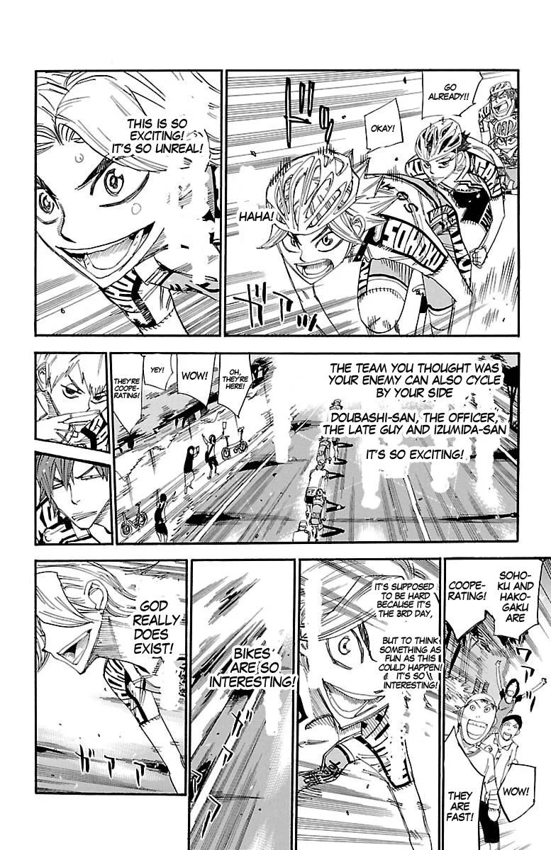 Yowamushi Pedal Chapter 428 page 13