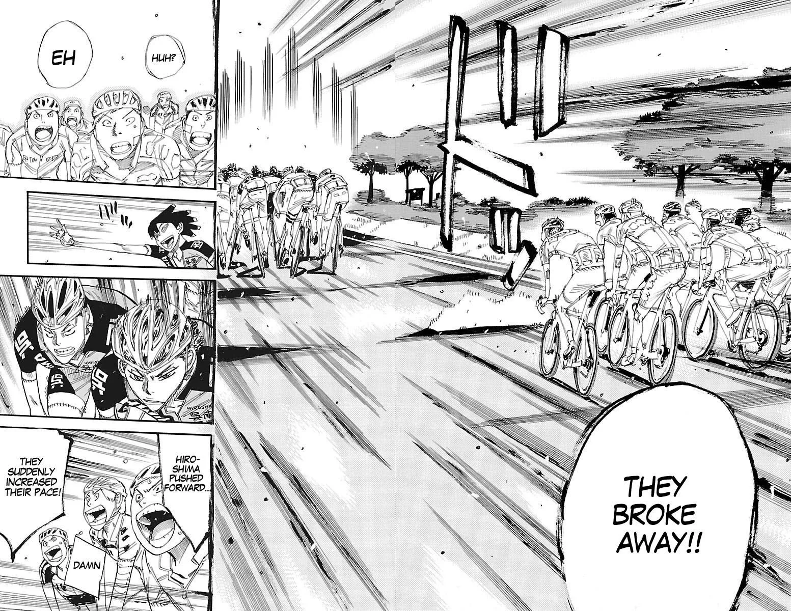 Yowamushi Pedal Chapter 429 page 17