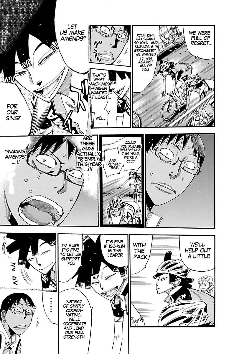 Yowamushi Pedal Chapter 429 page 14
