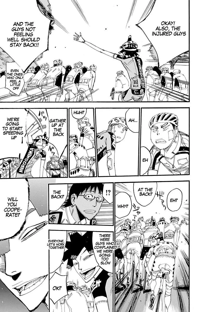 Yowamushi Pedal Chapter 429 page 16
