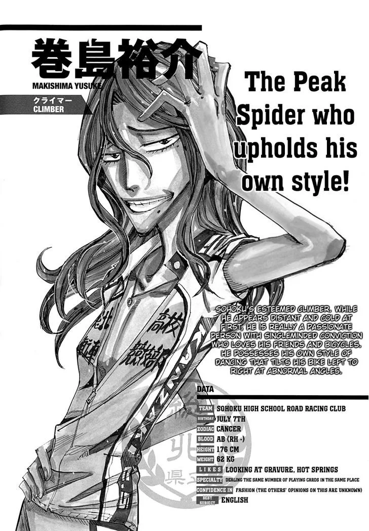 Yowamushi Pedal Chapter 43.5 page 4