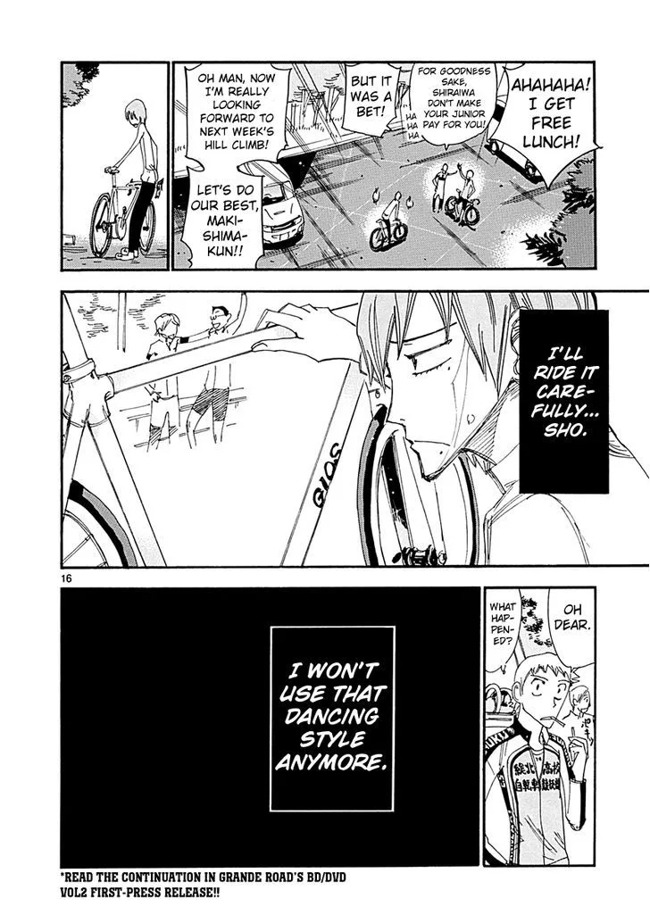 Yowamushi Pedal Chapter 43.5 page 19