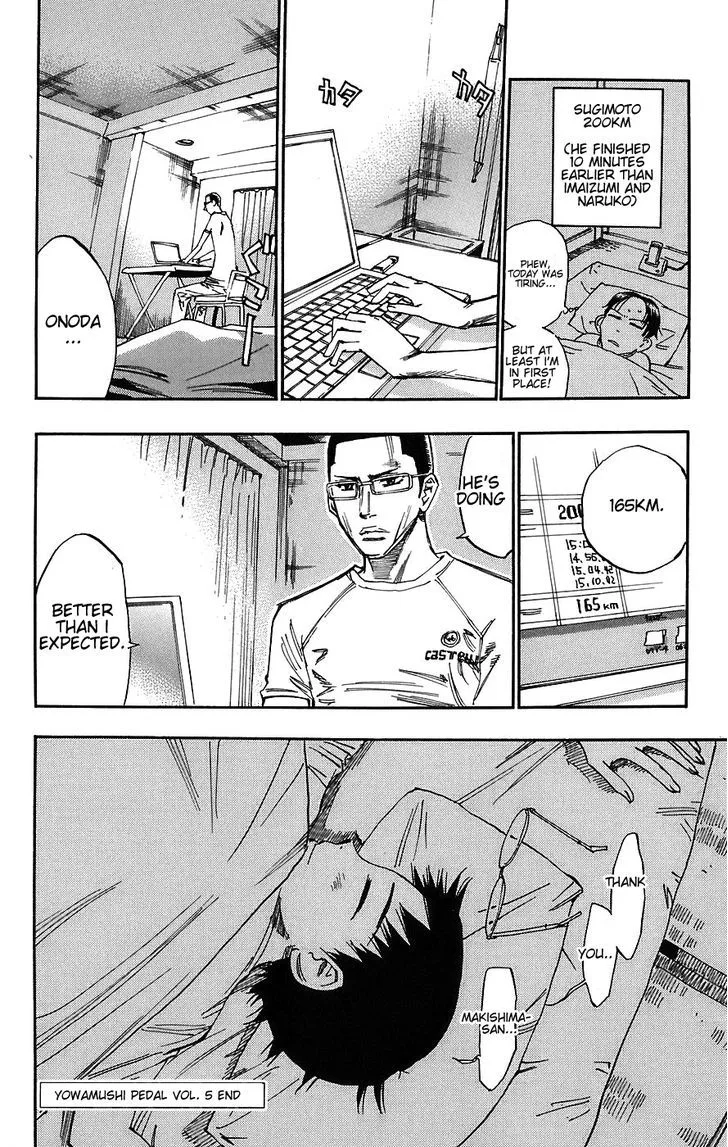 Yowamushi Pedal Chapter 43 page 19