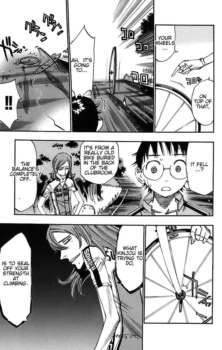 Yowamushi Pedal Chapter 43 page 10