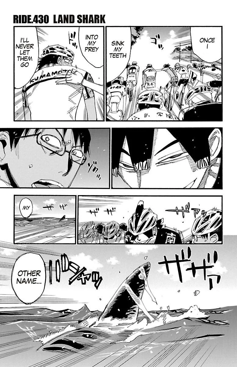 Yowamushi Pedal Chapter 430 page 1