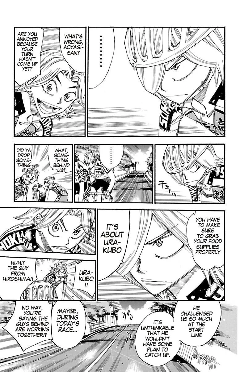 Yowamushi Pedal Chapter 430 page 16
