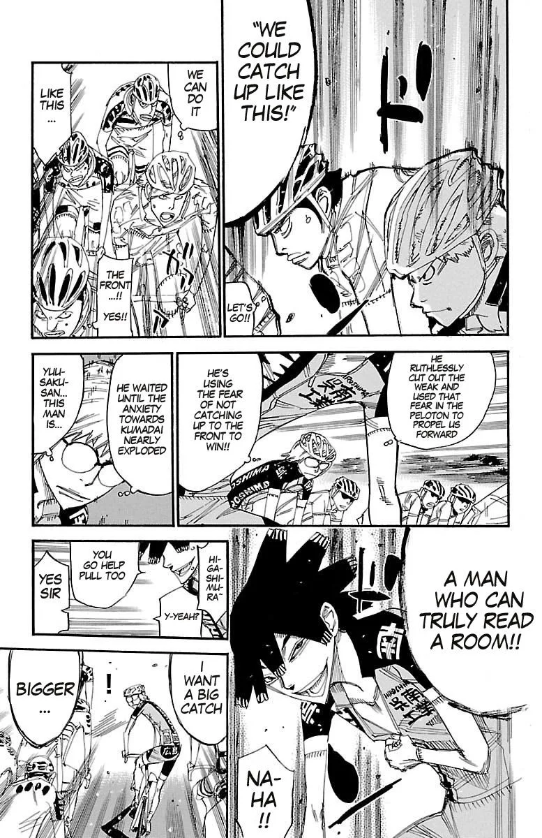 Yowamushi Pedal Chapter 430 page 9