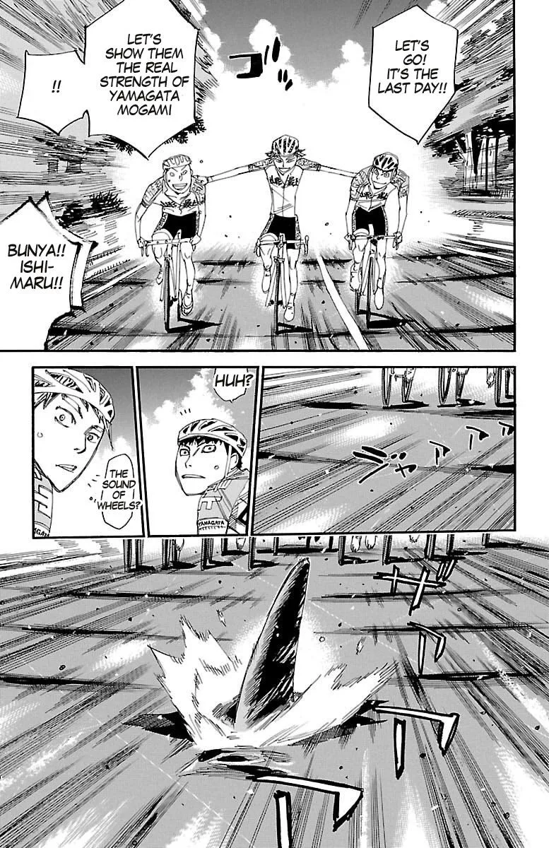 Yowamushi Pedal Chapter 430 page 13