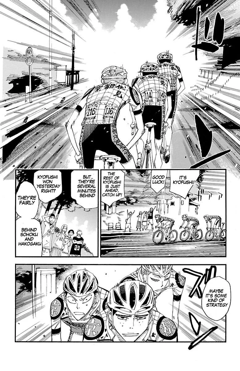 Yowamushi Pedal Chapter 431 page 15