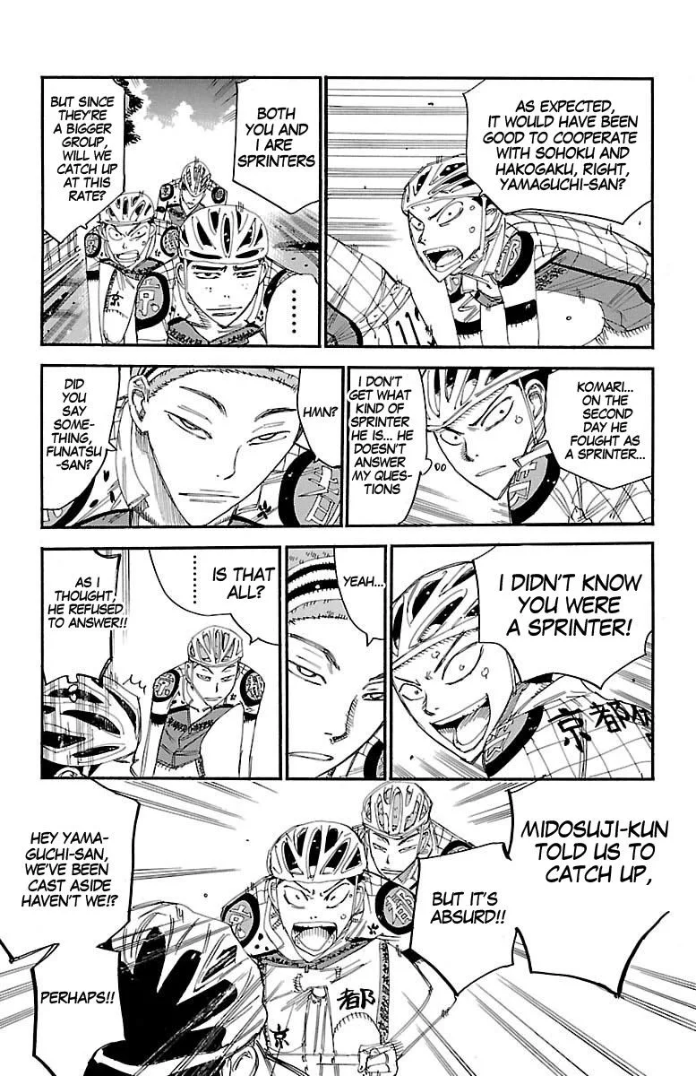 Yowamushi Pedal Chapter 431 page 16