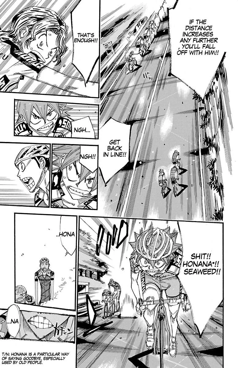Yowamushi Pedal Chapter 431 page 12
