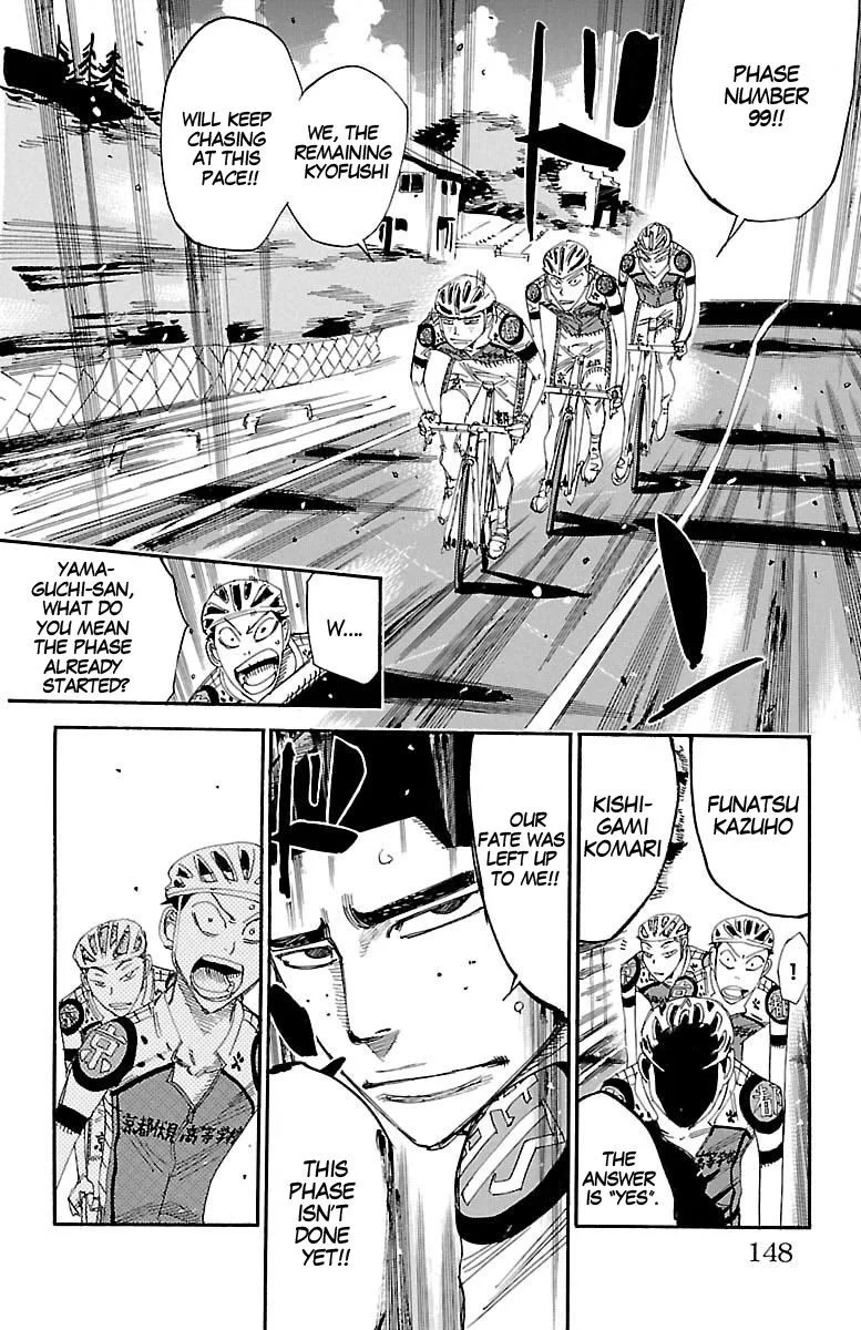Yowamushi Pedal Chapter 432 page 17