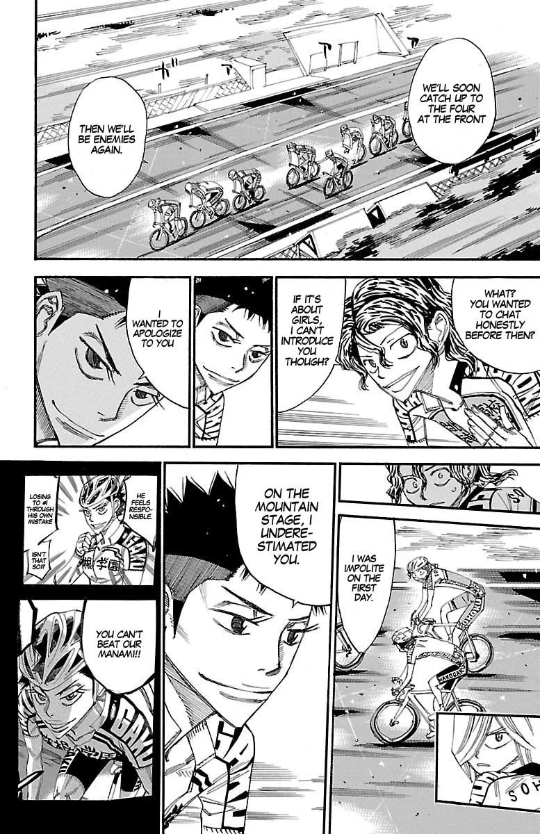 Yowamushi Pedal Chapter 433 page 13