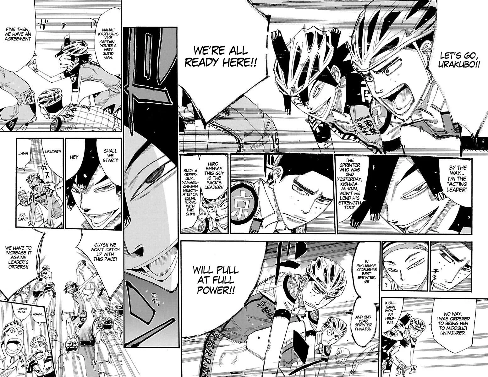 Yowamushi Pedal Chapter 433 page 7