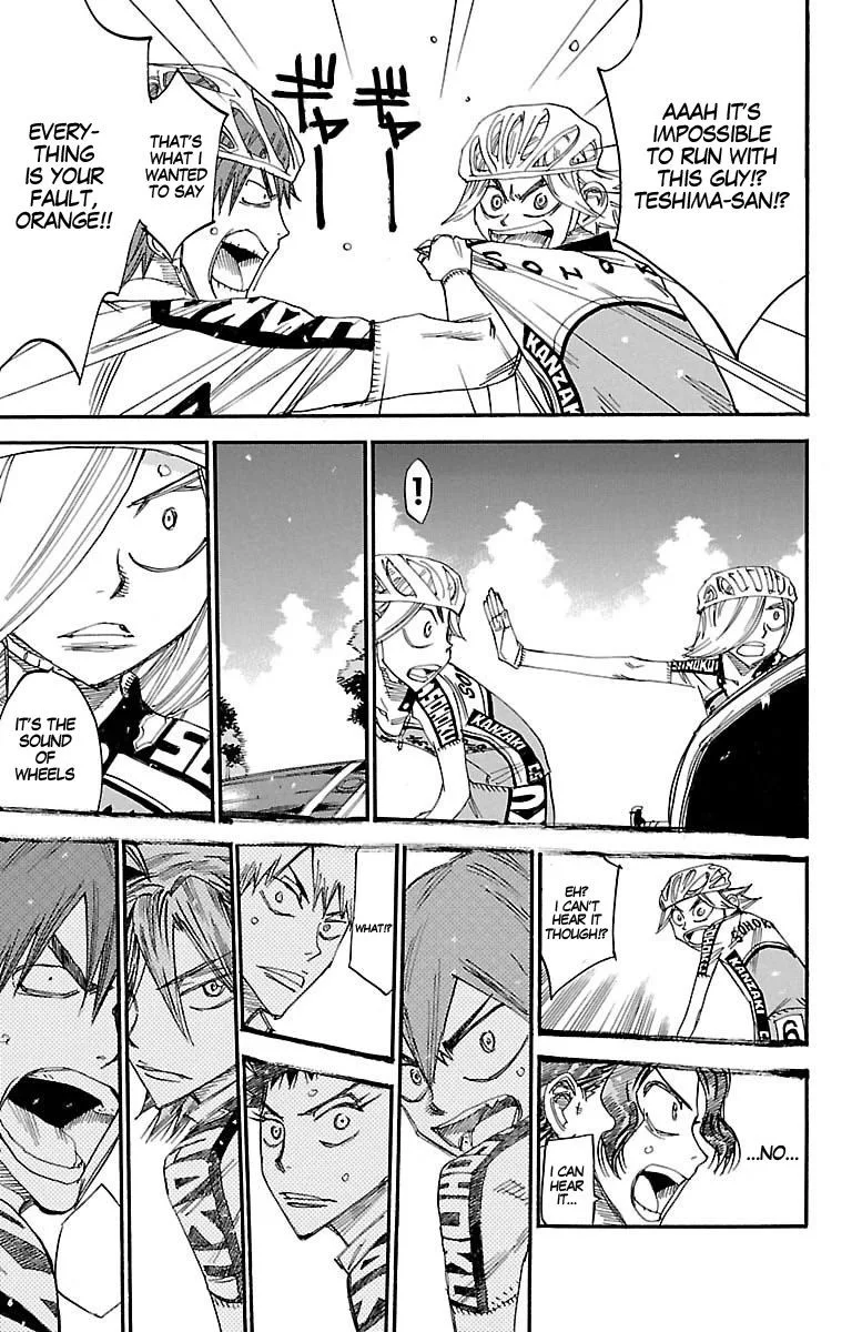 Yowamushi Pedal Chapter 433 page 16
