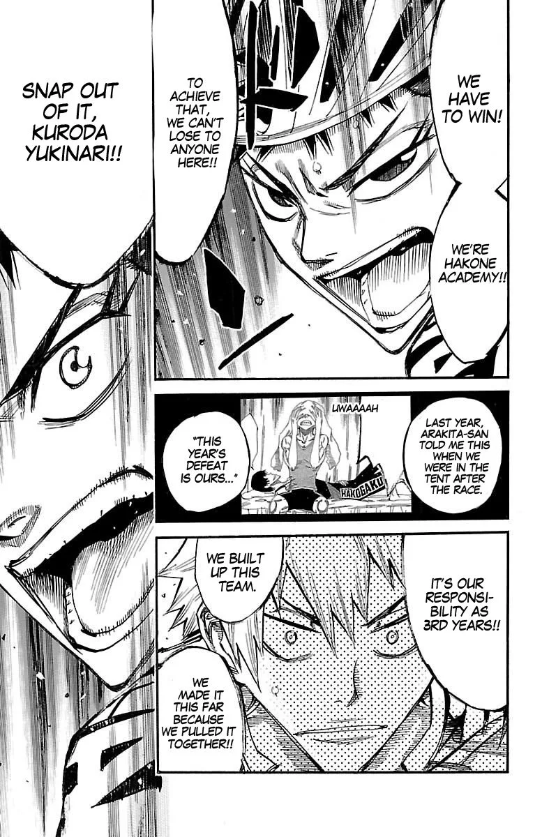 Yowamushi Pedal Chapter 434 page 15