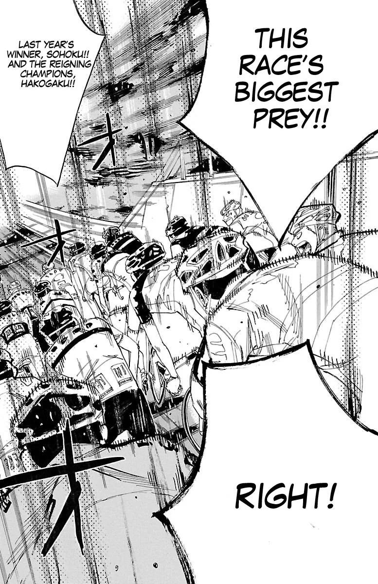 Yowamushi Pedal Chapter 434 page 8