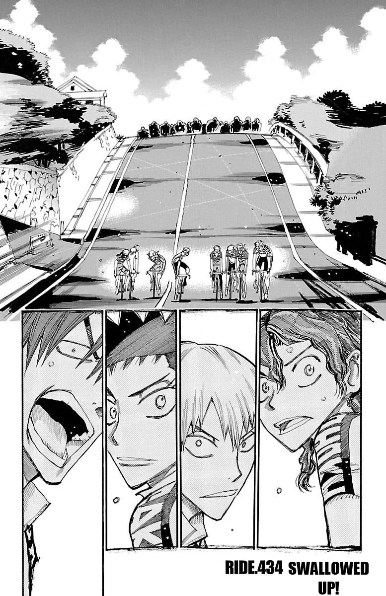Yowamushi Pedal Chapter 434 page 1