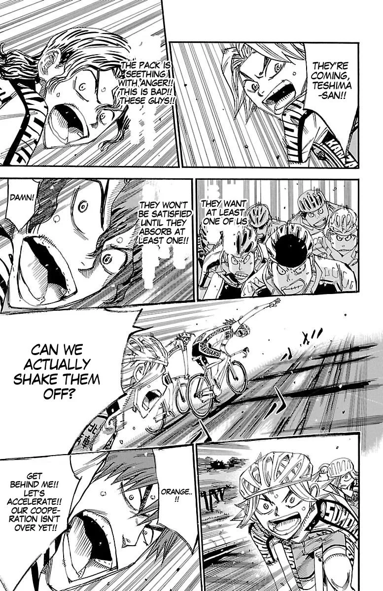 Yowamushi Pedal Chapter 434 page 17
