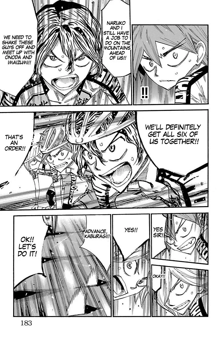 Yowamushi Pedal Chapter 434 page 11