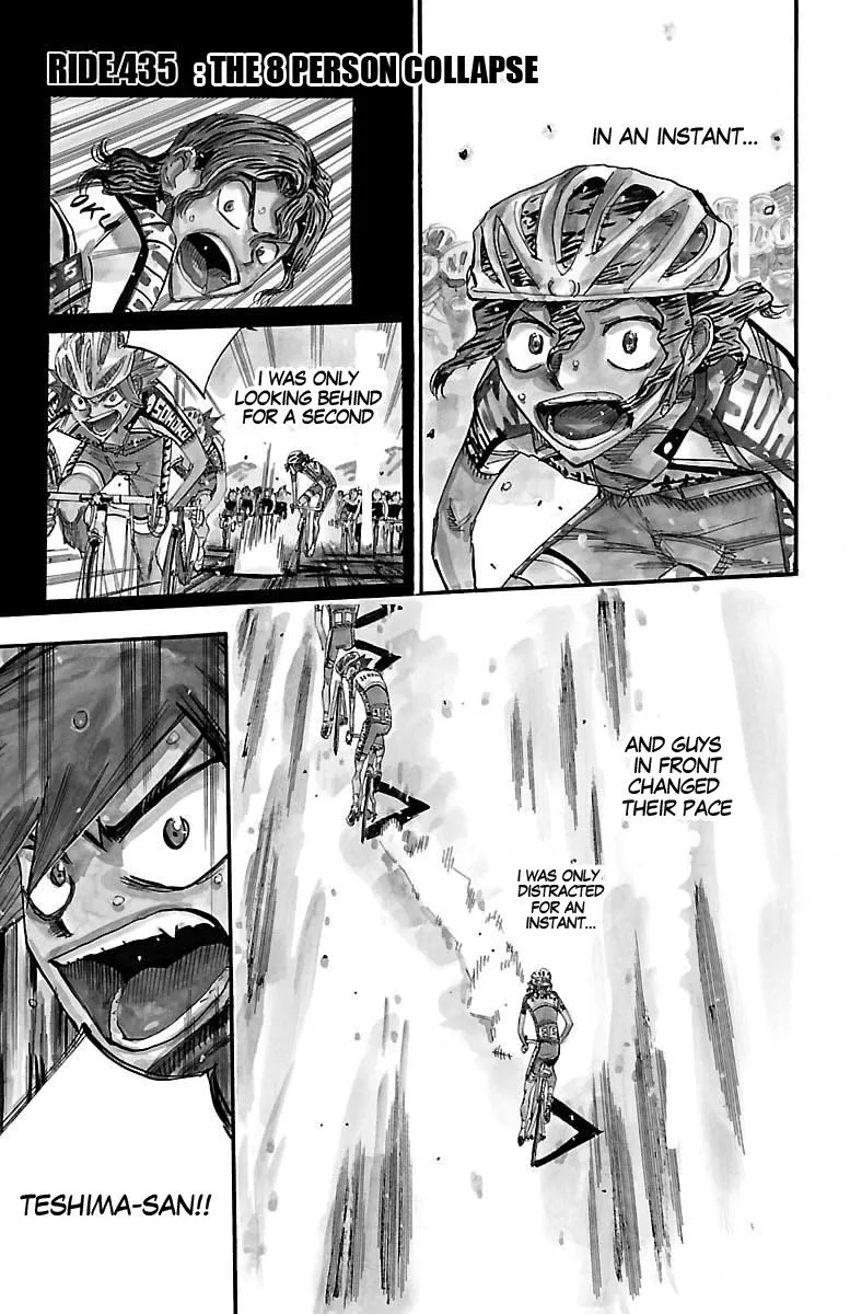 Yowamushi Pedal Chapter 435 page 1