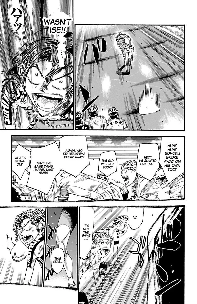 Yowamushi Pedal Chapter 435 page 11