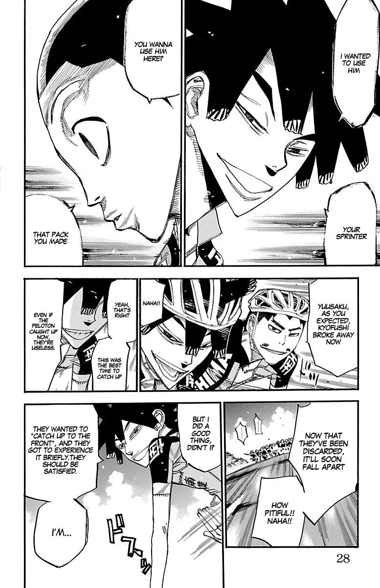 Yowamushi Pedal Chapter 435 page 16