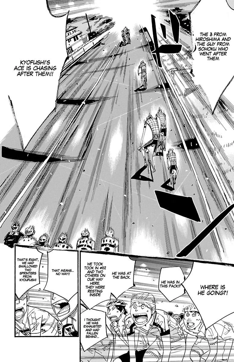 Yowamushi Pedal Chapter 435 page 13