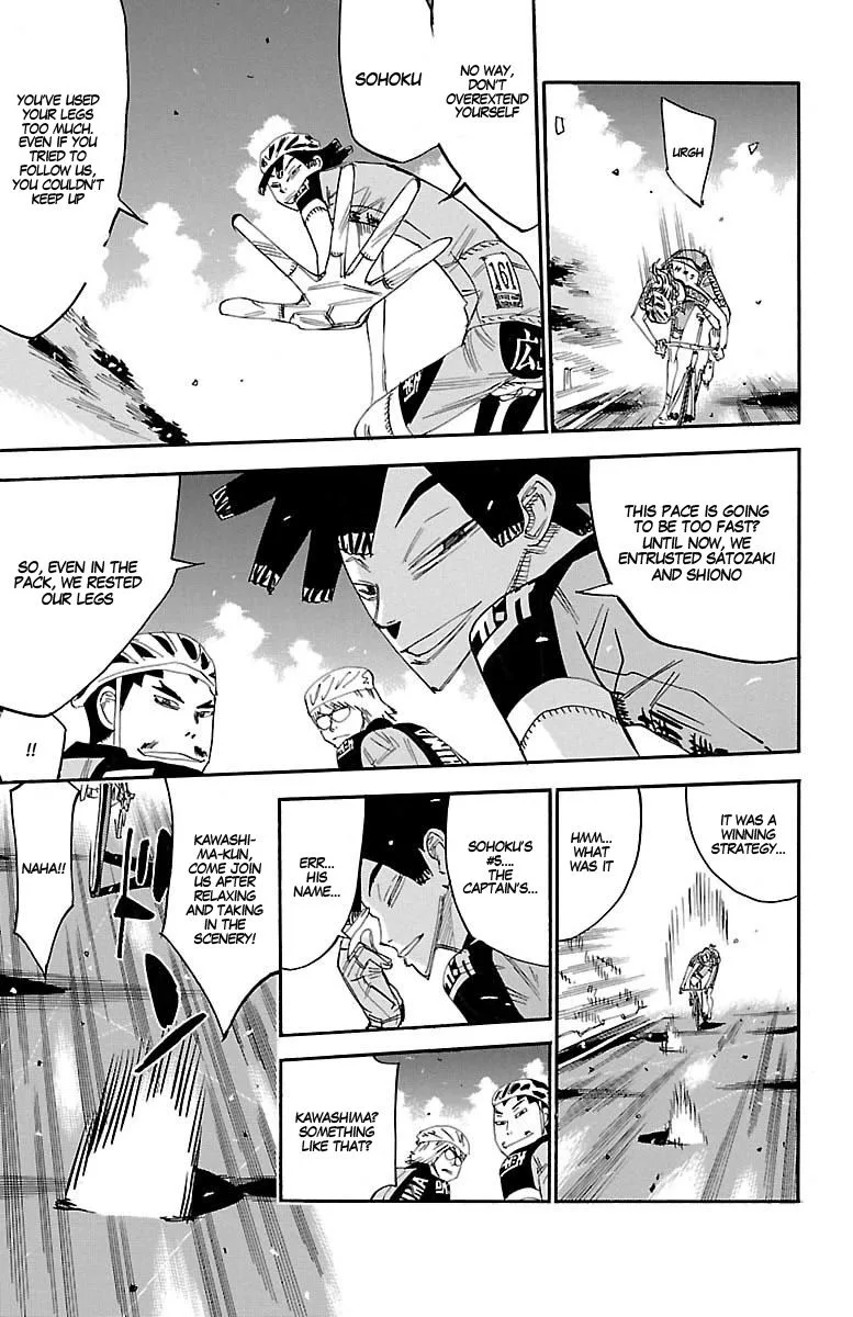 Yowamushi Pedal Chapter 435 page 19