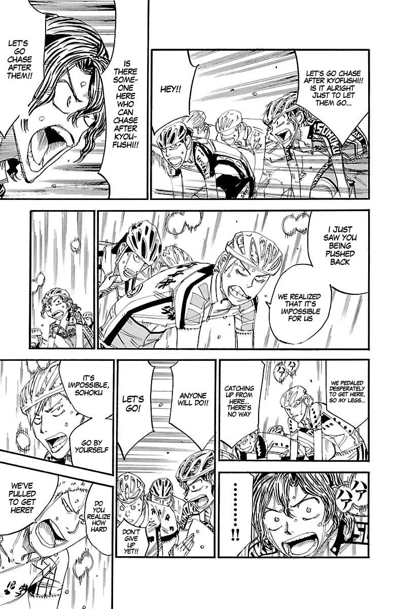 Yowamushi Pedal Chapter 435 page 21