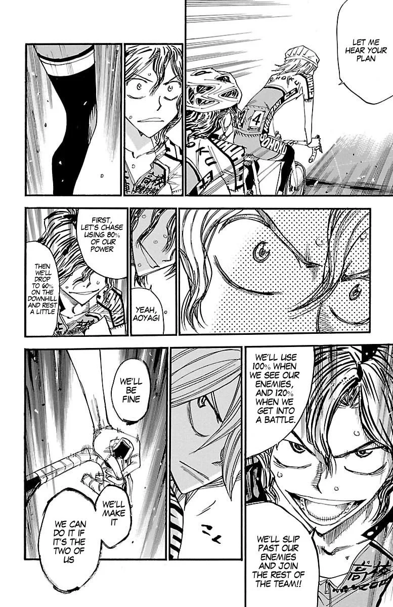 Yowamushi Pedal Chapter 436 page 18