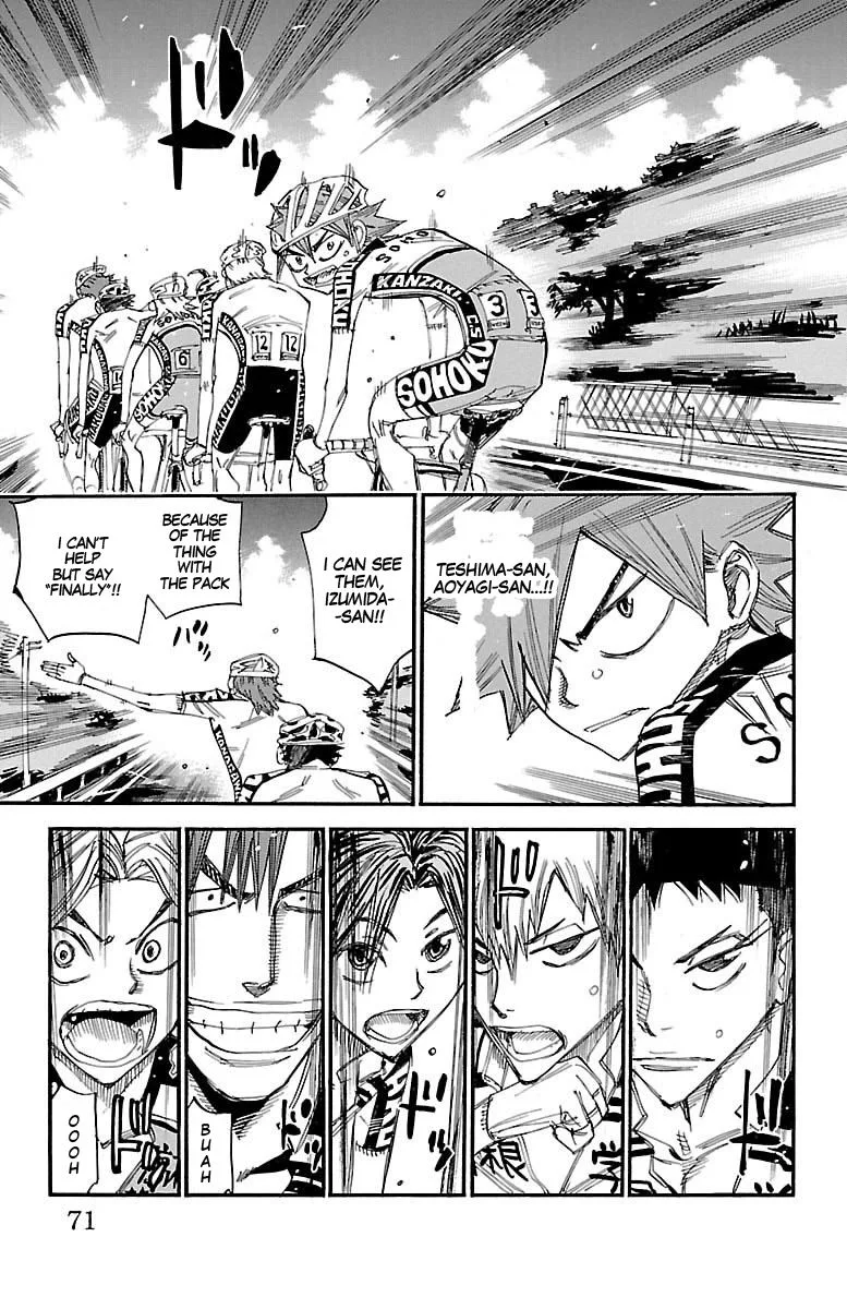 Yowamushi Pedal Chapter 437 page 9