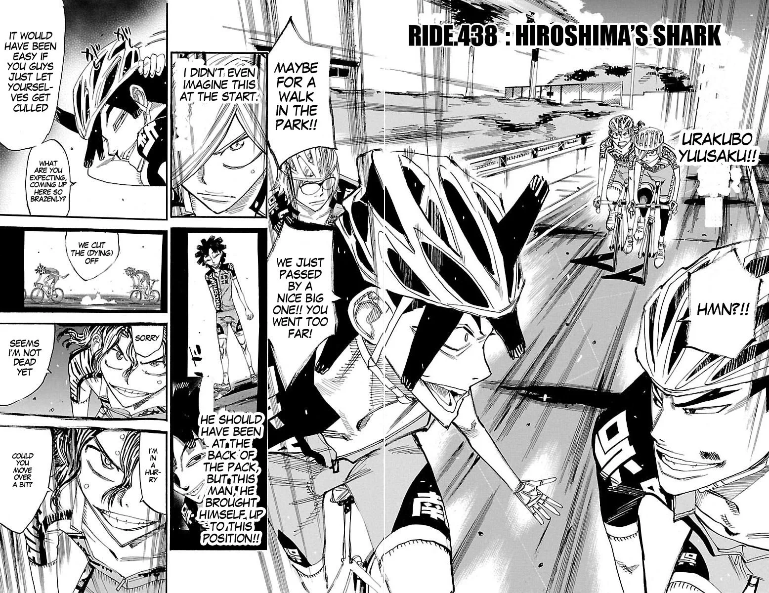 Yowamushi Pedal Chapter 438 page 2