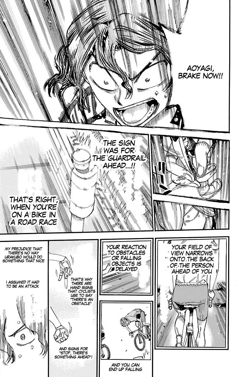 Yowamushi Pedal Chapter 438 page 11